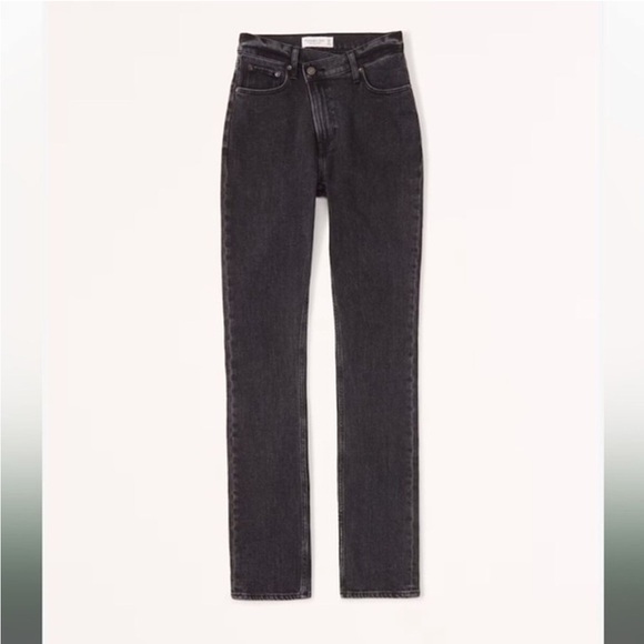 Abercrombie 90s slim straight jeans - Picture 1 of 4